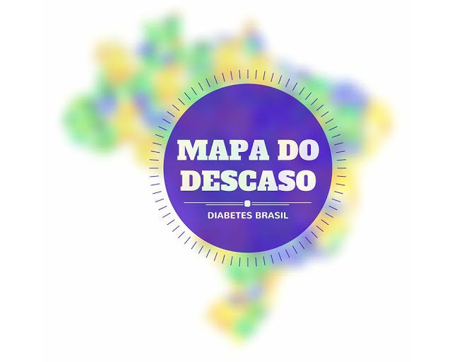 mapa, descaso, diabetes, brasil